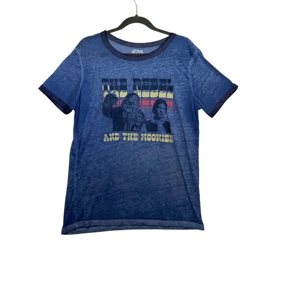 Star Wars "The Rebel And The Wookiee" Graphic T-Shirt Size L Fifth Sun - Picture 1 of 6
